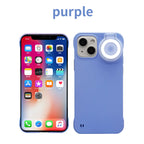 Ring Selfie Flip Light iPhone Case - 3 Colors