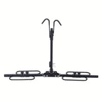 2 Bike Carrier Platform Hitch Rack Bicycle Rider Mount Fold Receiver 2"