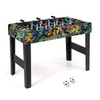 37 Inch Mini Foosball Table 2-in-1 Game Table with Detachable Legs for Tabletop