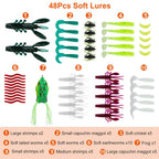 383-Piece: Fishing Lures Tackle Box