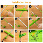 38.98" Weed Puller Twister Stand Up Root Removal