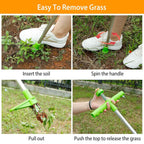 38.98" Weed Puller Twister Stand Up Root Removal