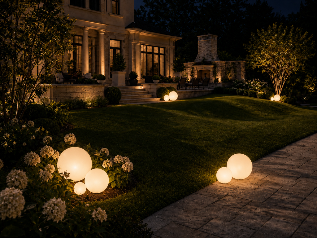 Garden Orb Lamp