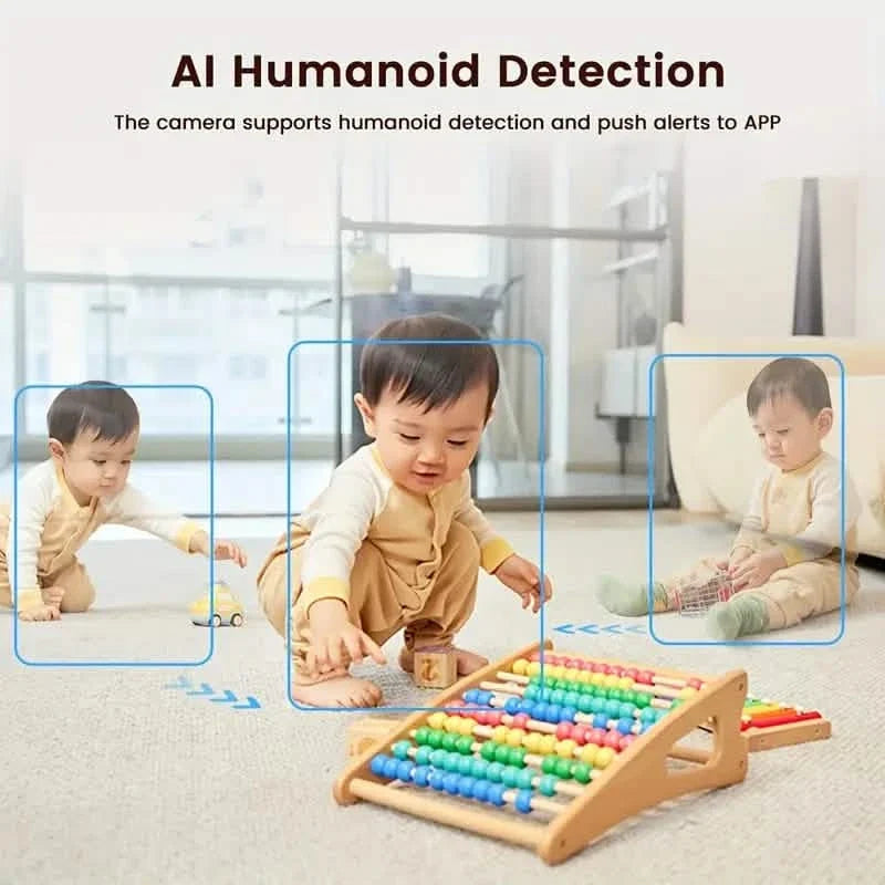 1080P Smart Indoor WiFi Camera | Two-Way Audio & Video Call + Night Vision