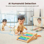 1080P Smart Indoor WiFi Camera | Two-Way Audio & Video Call + Night Vision