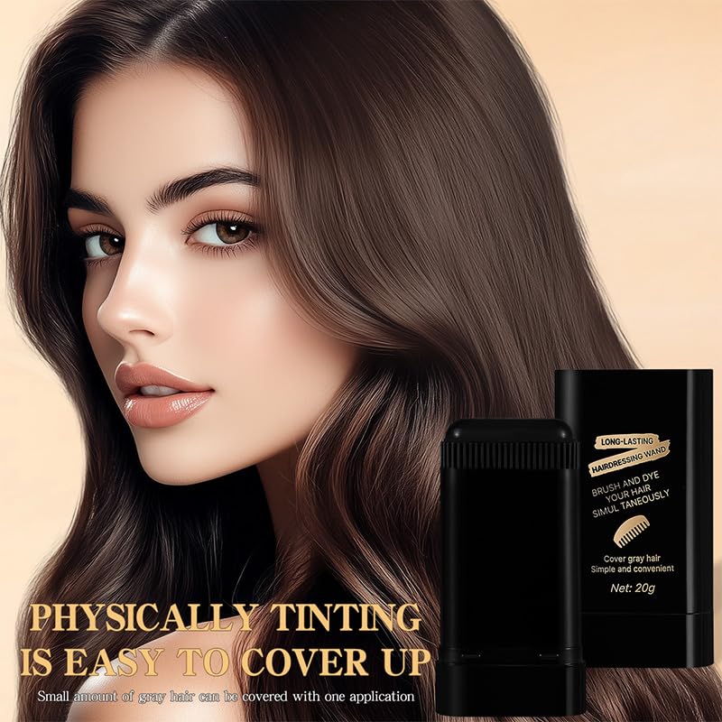 Touchup Pro Stick – Instant Grey Coverage & Natural Black Shine