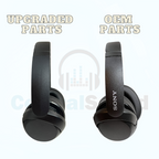 Replacement Side Cover Slider Parts UPGRADE KIT for Sony WH-XB910N WHXB910N YY2951 Headphones