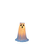 Lighted Halloween Candy Bowl Stand with Ghost Design