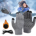 USB Touchscreen Heated Gloves for Winter