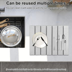 Foldable Diatomite Stone Dish Drying Mat