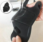 2-Pack Black Washable Face Mask with Breathing Valve