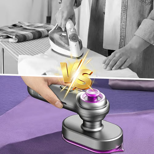 Portable Mini Steam Iron for Clothes Foldable Handheld Electric Ironer Wet Dry Garment Steamer Ironing Machine Travel Home Appli
