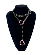 Leather Choker Slip Chain