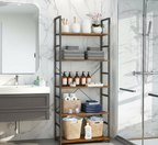 Industrial Metal Bookshelf