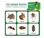 24 Pack Peppermint Oil for Mice Rats Squirrel Spider Pests Repellent Indoor