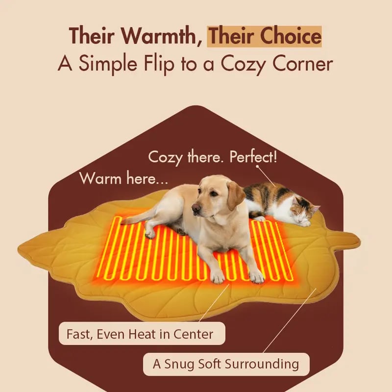Heated Pet Pad for Dogs & Cats