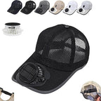 Solar Rechargeable Peak Cap