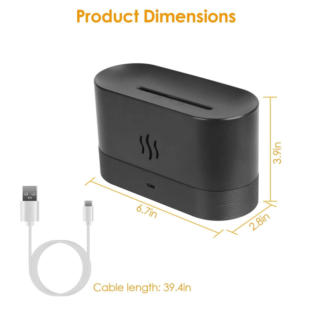 3D Flame Air Humidifier