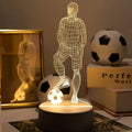 3D Football Player Lamp – For a Sporty Atmosphere