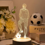 3D Football Player Lamp – For a Sporty Atmosphere
