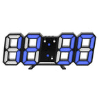 3D LED Digital Wall Clock