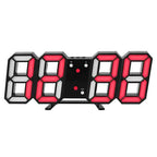 3D LED Digital Wall Clock