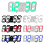 3D LED Digital Wall Clock