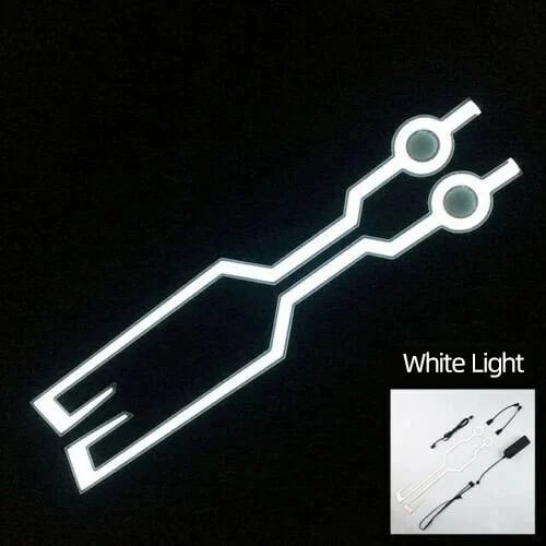 Motorcycle Helmet Light LED DIY Helmet LED Light Motorbike Reflective Strips