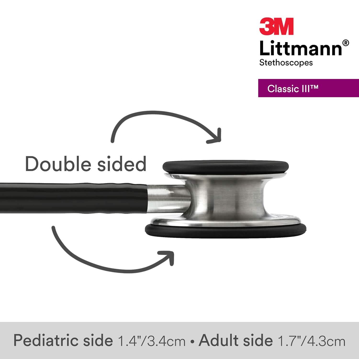 3M Littmann Classic III Monitoring Stethoscope (Refurbished)