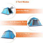 4-5 Person Camping Tent Outdoor Foldable Waterproof Tent