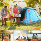 4-5 Person Camping Tent Outdoor Foldable Waterproof Tent