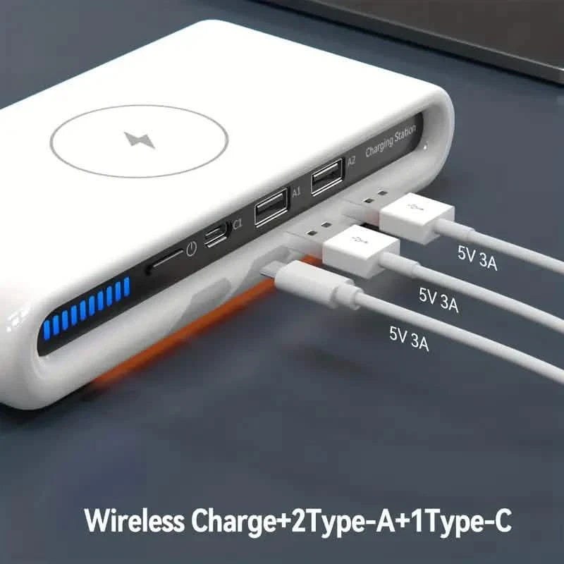 4-in-1 Charger 15W Portable Wireless Charger