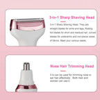 4-in-1 Electric Razor for Women