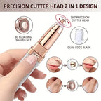 4-in-1 Facial Electric Hair Removal Painless Shaver Rechargeable Full Body Epilator
