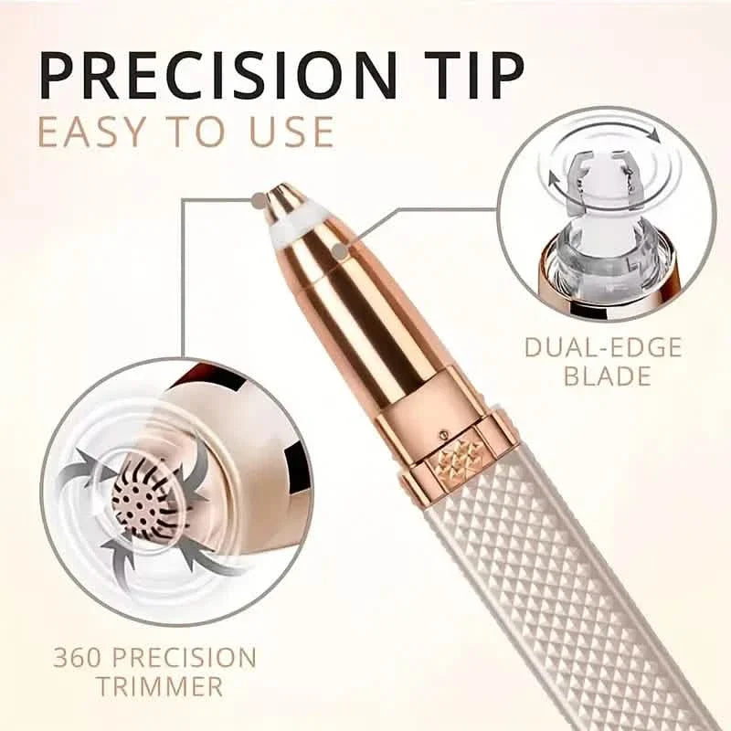4-in-1 Facial Electric Hair Removal Painless Shaver Rechargeable Full Body Epilator