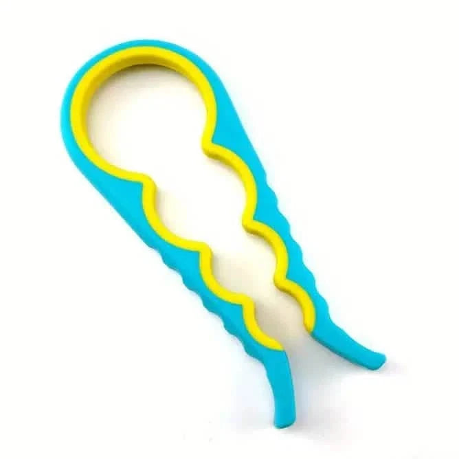 4-in-1 Multi-Purpose Can Opener with Non-Slip Grip