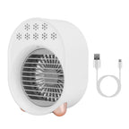 4-in-1 Portable Mini Desktop Water Mist Cooling Air Conditioner