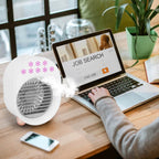 4-in-1 Portable Mini Desktop Water Mist Cooling Air Conditioner