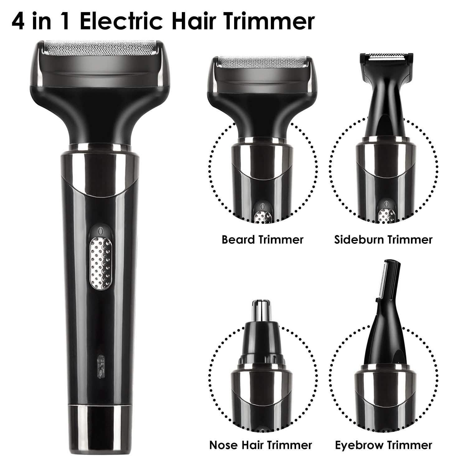4-in-1 Rechargeable Hair Trimmer