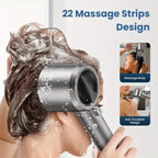 4-in-1 Removable Shower Head With 5 Filters and 3 Settings
