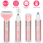 4-in-1 Women Electric Shaver