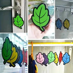 4-Pack: Car Air Freshener Natural Scented Tea Paper Auto Hanging Vanilla Perfume Fragrance Leaf Shape