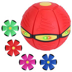 4-Pack: Flying Saucer Ball with LED Lights