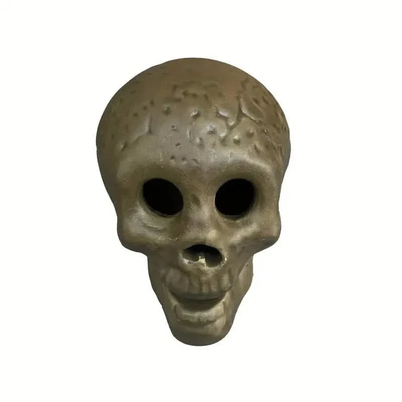 4-Pack: Halloween Fire Pit Skull Ceramic Props