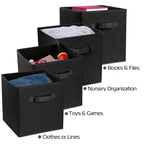 4-Pack: iMounTEK Foldable Storage Cube Bins