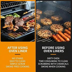 4-Pack: Non-Stick Reusable Oven Liners
