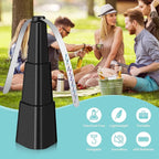 4-Pack: Portable Table Top Fly Fan Fly Spinner with Holographic Blades