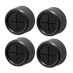 4-Pack: Portable Towel Holder Hooks Tool Kitchen Organization, Bathroom Accessories Gadget