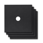 4-Pack: Reusable Nonstick Overtop Burner Protector Liner