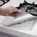 4-Pack: Reusable Nonstick Overtop Burner Protector Liner
